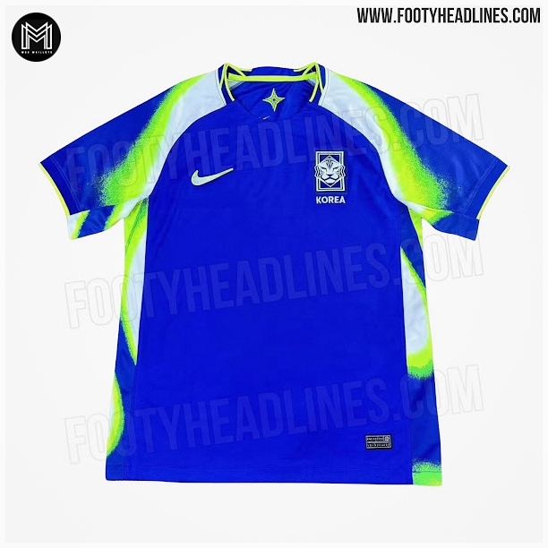 Maillot Extérieur Corée Du Sud Féminin 2025 Modèle Homme
