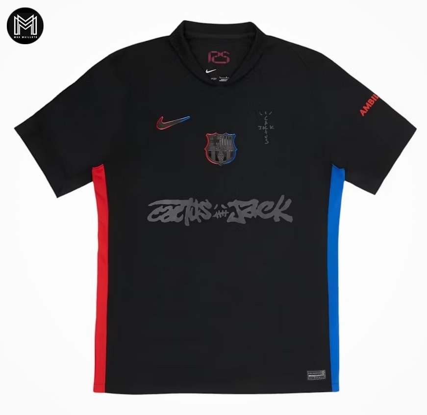 Maillot Fc Barcelona Extérieur Travis Scott 2024/25 - Authentic