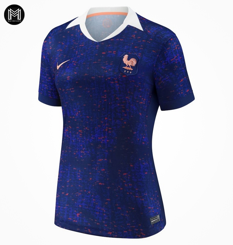 Maillot France Domicile Weuro25 - Femme