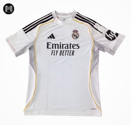 Maillot Real Madrid Domicile 2025/26 - Authentic