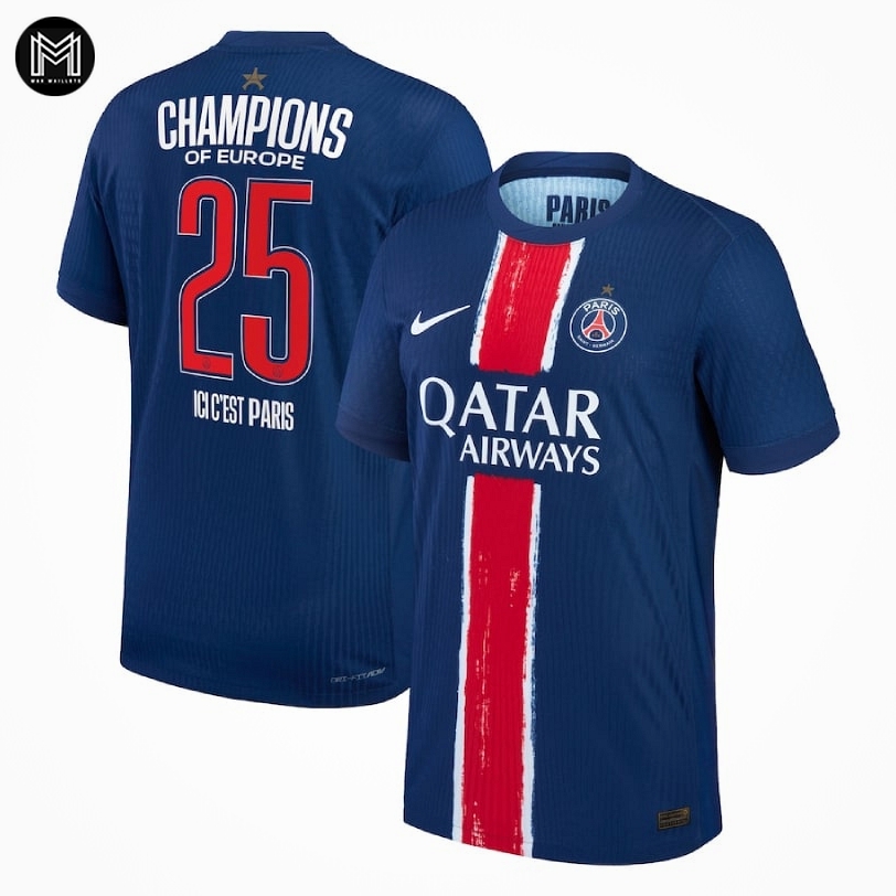 Psg Champions Of Europe 2025 - Authentic