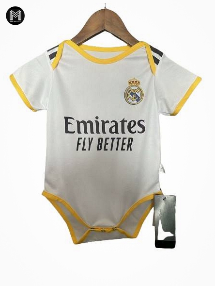 Real Madrid Domicile 2025 Body Bébé