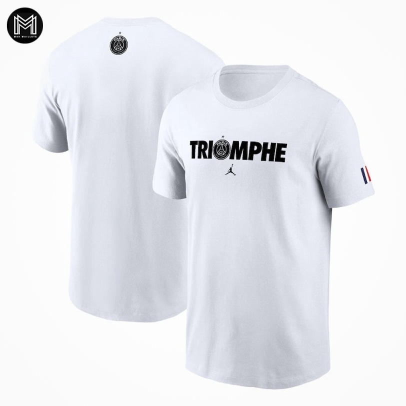 T-shirt Psg Triomphe 2025 - White