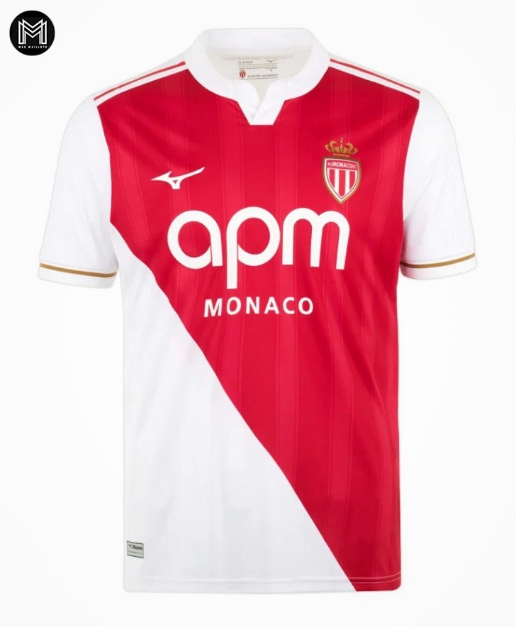 Maillot As Monaco Domicile 2025/26
