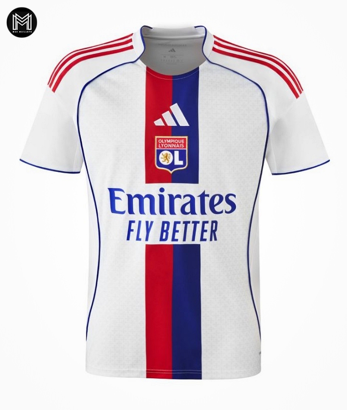 Maillot Olympique Lyonnais Domicile 2025/26