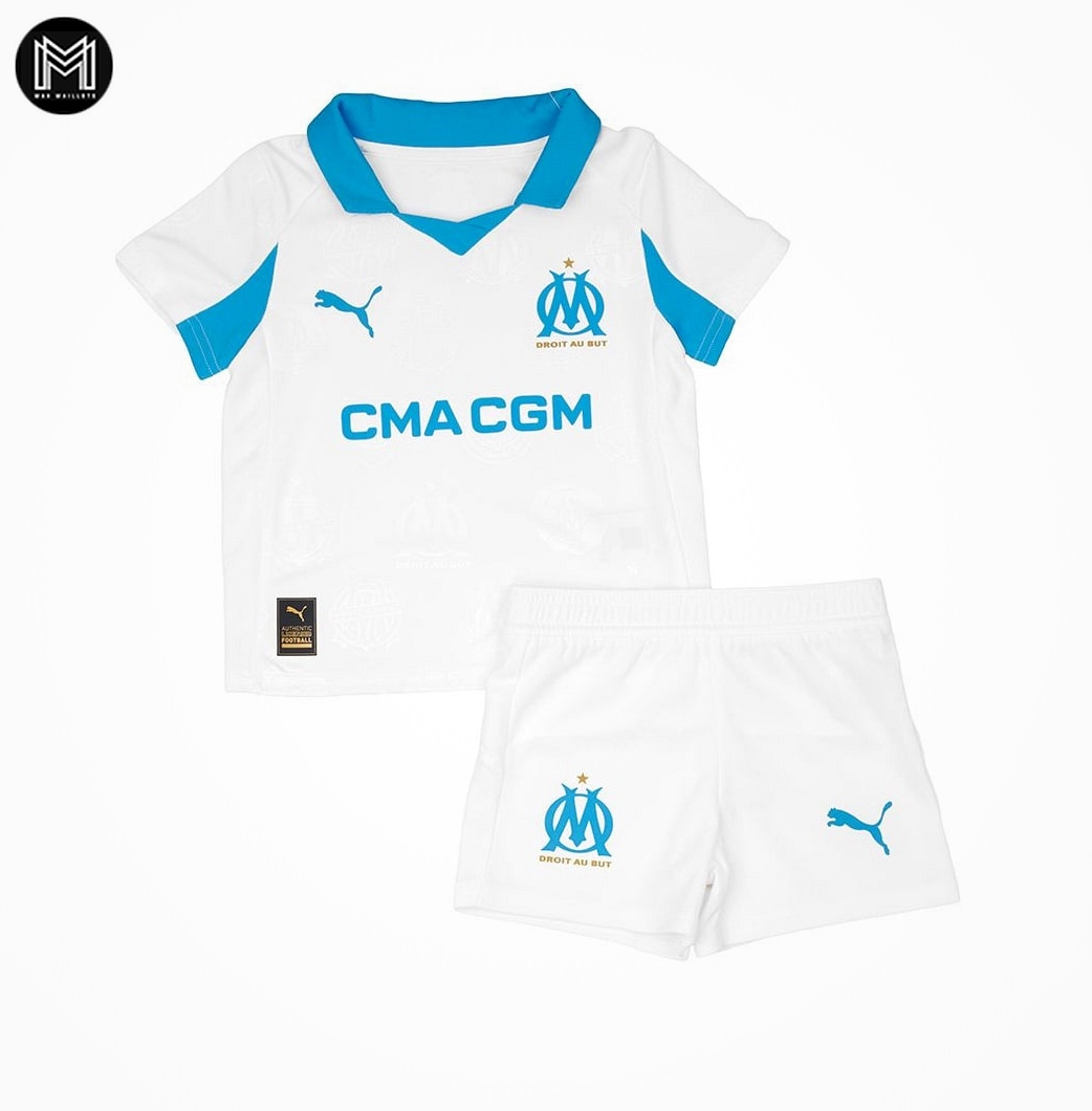 Olympique Marseille Domicile 2025/26 Junior Kit