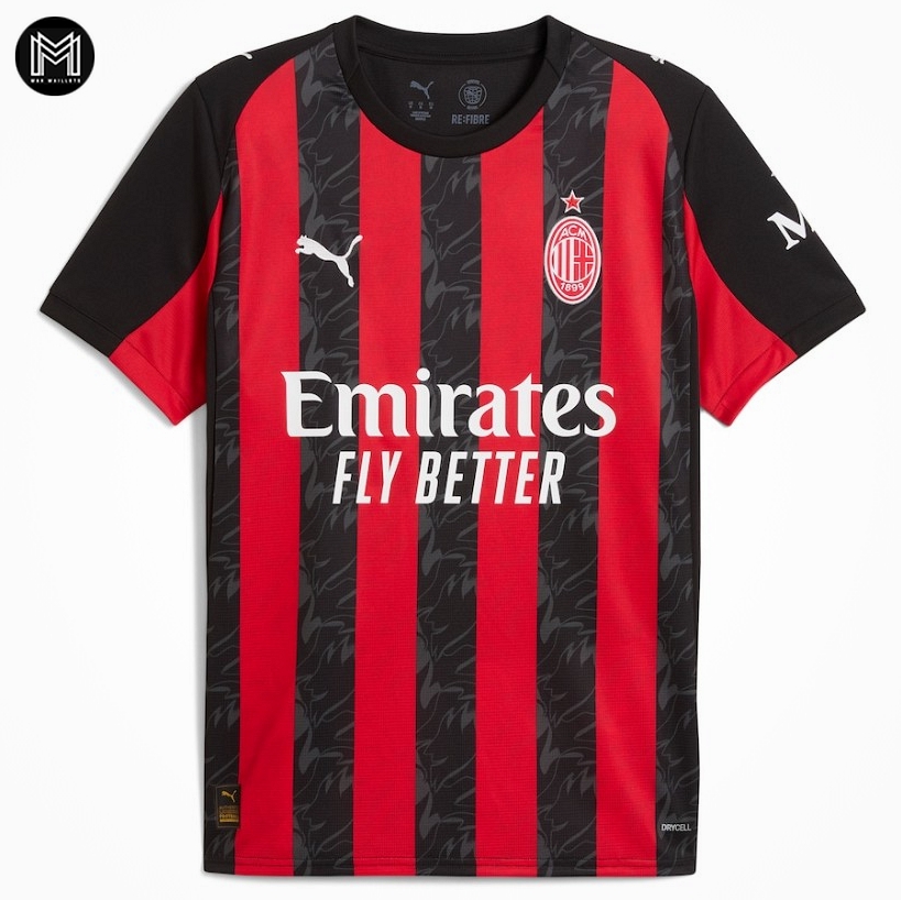 Maillot Ac Milan Domicile 2025/26
