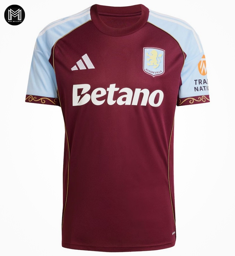 Maillot Aston Villa Domicile 2025/26