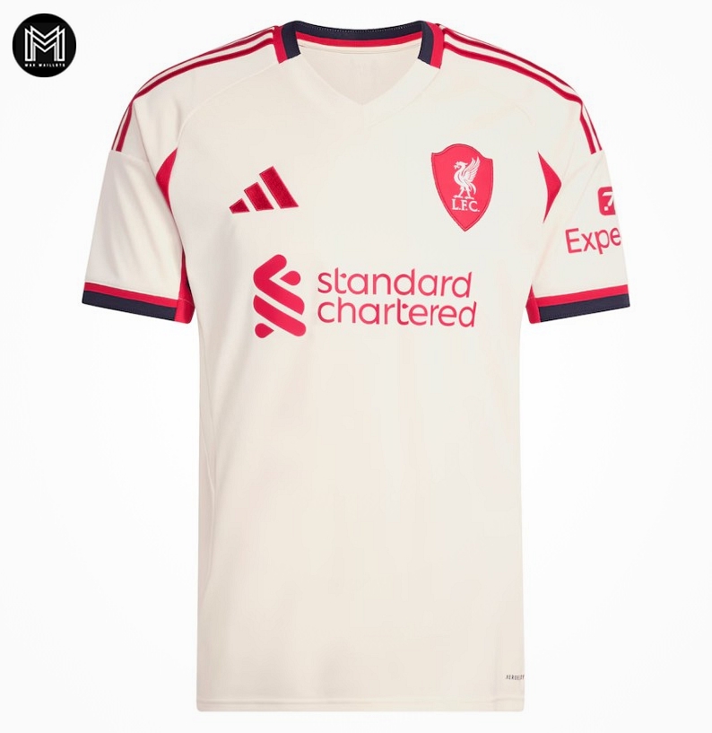 Maillot Liverpool Extérieur 2025/26