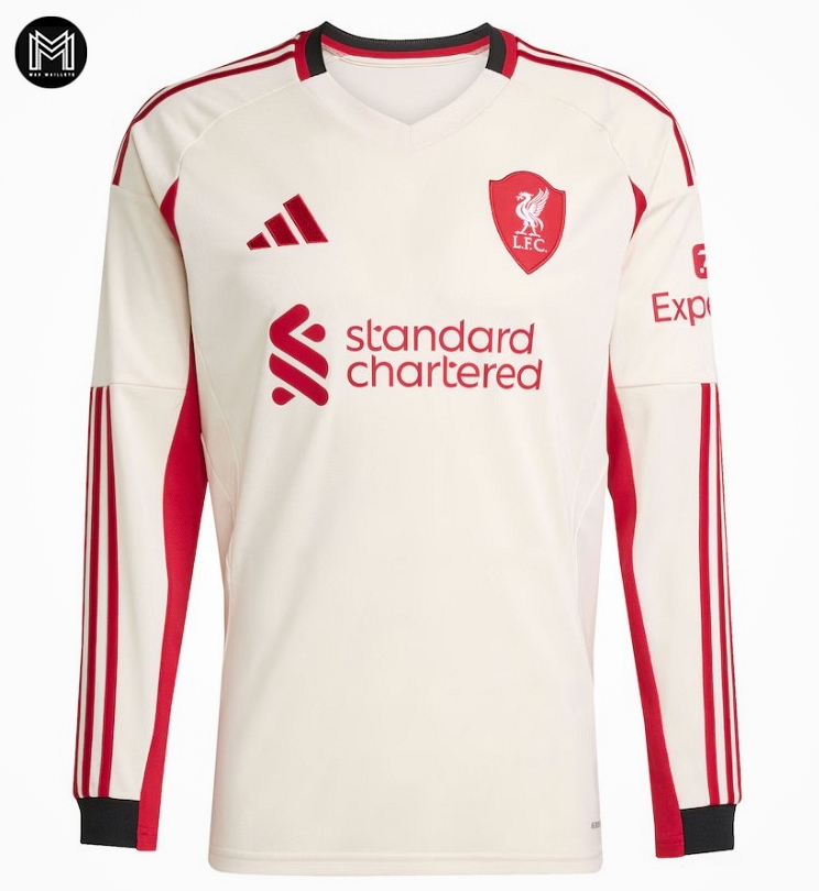 Maillot Liverpool Extérieur 2025/26 Ml
