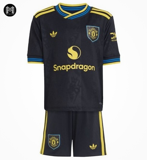 Manchester United Third 2025/26 Junior Kit