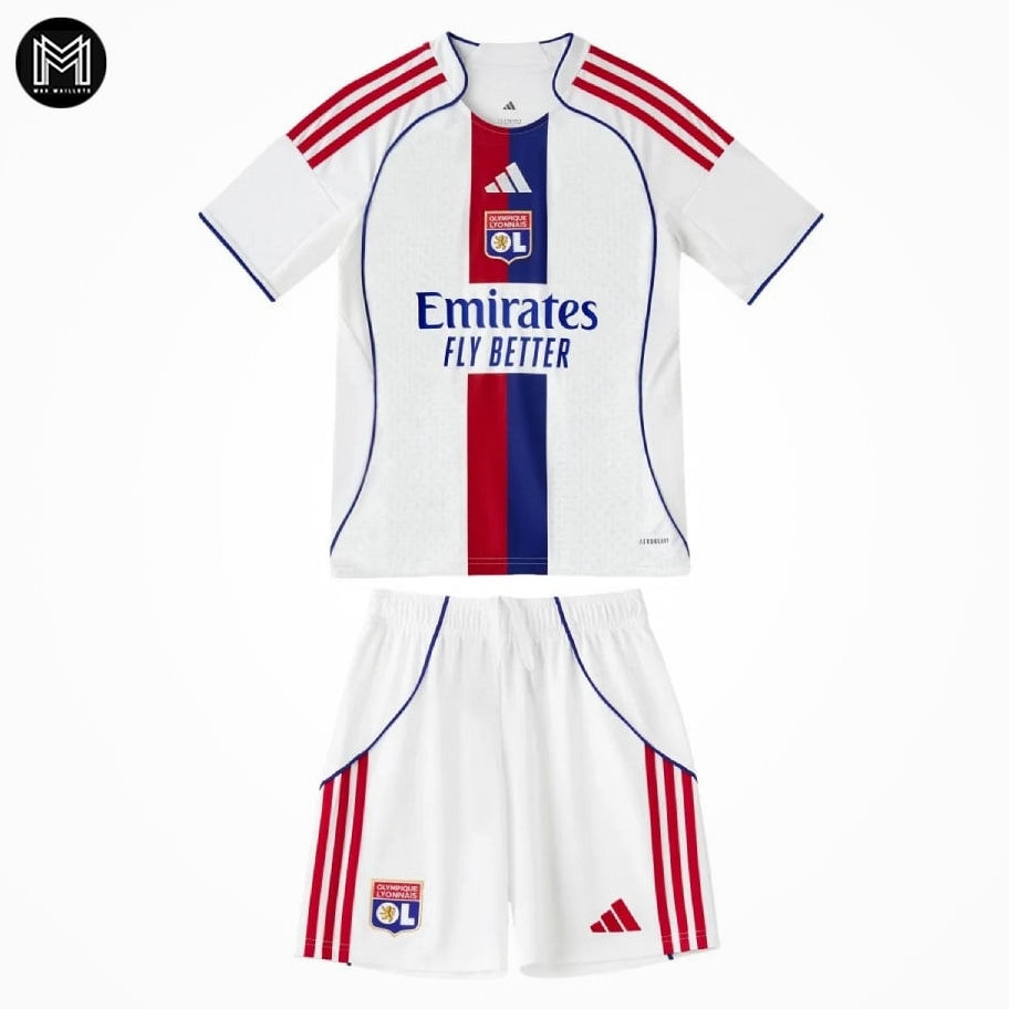 Olympique Lyon Domicile 2025/26 Junior Kit