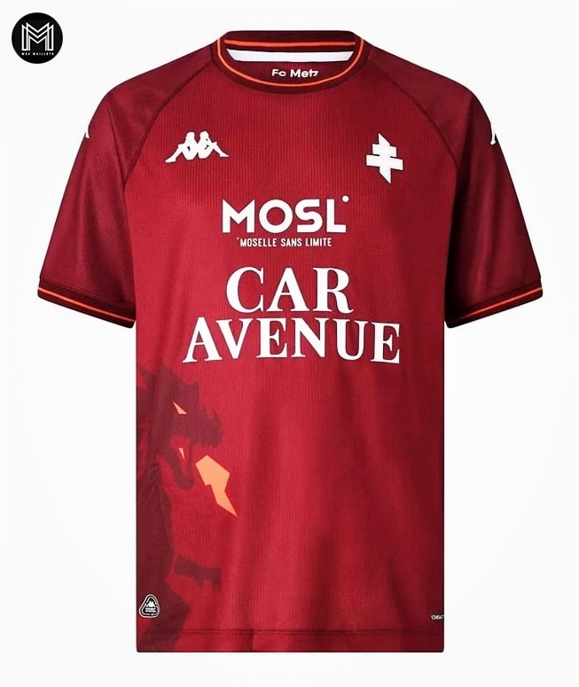 Maillot Fc Metz Domicile 2025/26