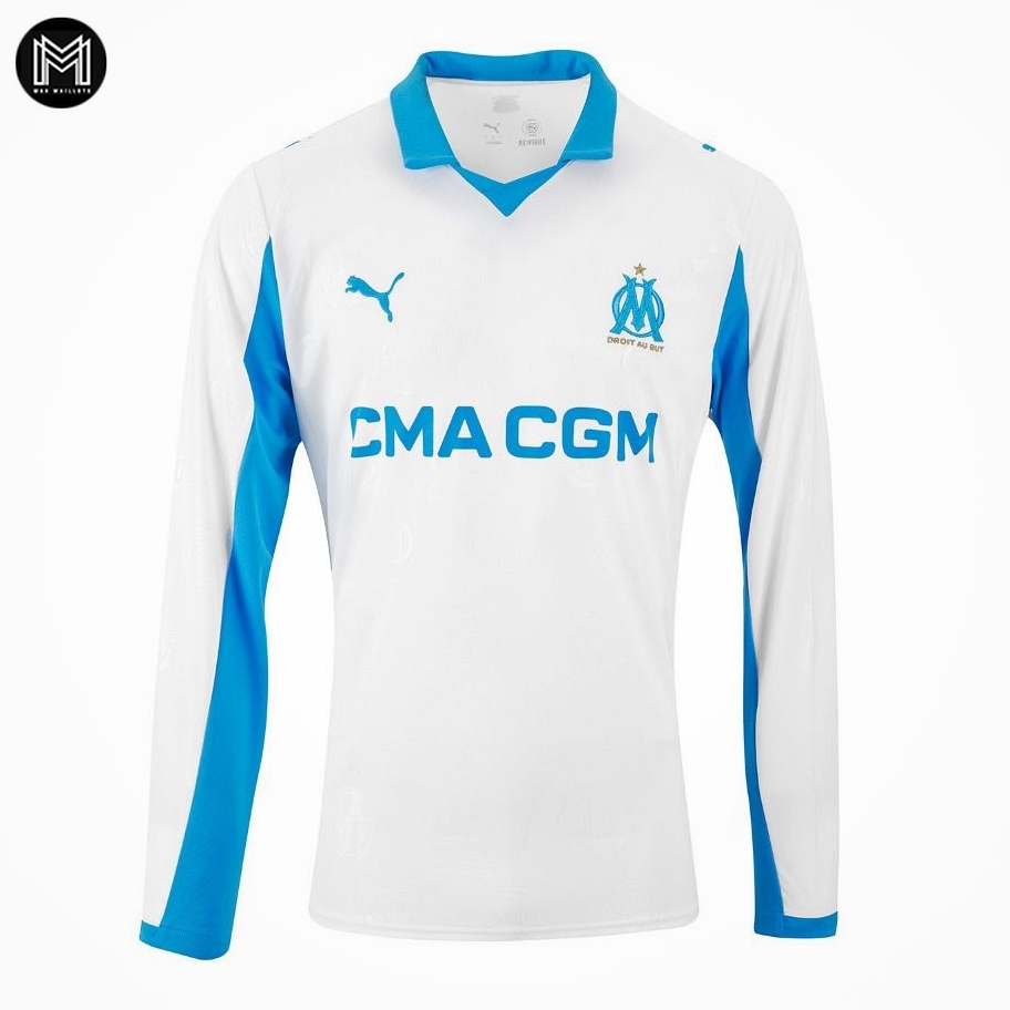 Maillot Olympique Marseille Domicile 2025/26 Ml