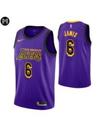 Lebron James 6 Los Angeles Lakers - City Edition
