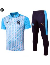 Polo Pantalones Olympique Marsella 2020/21 Azul