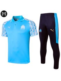 Polo Pantalones Olympique Marsella 2020/21 - Azul 2