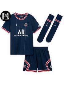 Kit PSG Jordan Domicile Stadium 21/22 - Enfant