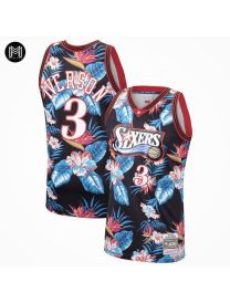 Allen Iverson Philadelphia 76ers - Mitchell & Ness Floral Pack