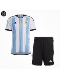 Argentine Domicile 2022 Junior Kit - 3 Étoiles