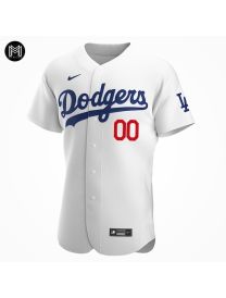 Custom Los Angeles Dodgers - White