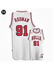 Dennis Rodman Chicago Bulls [blanc]