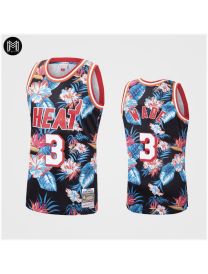 Dwyane Wade Miami Heat - Mitchell & Ness Floral Pack