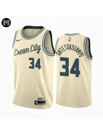 Giannis Antetokounmpo Milwaukee Bucks 2019/20 - City Edition