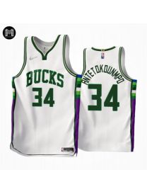 Giannis Antetokounmpo Milwaukee Bucks 2021/22 - City Edition