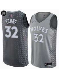 Karl-anthony Towns Minnesota Timberwolves - City Edition