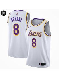 Kobe Bryant Los Angeles Lakers 8 White