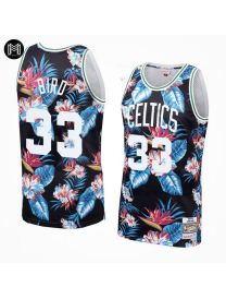 Larry Bird Boston Celtics - Mitchell & Ness Floral Pack