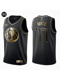 Luka Doncic Maverick Dallas - Black/gold