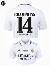 Maillot Real Madrid Domicile 2022/23 - Champions 14