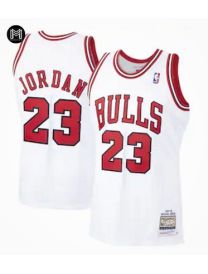 Michael Jordan Chicago Bulls Mitchell & Ness - White