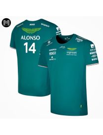 T-shirt Équipe Aston Martin Aramco Cognizant F1 2023 - Fernando Alonso