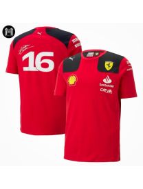 T-shirt Équipe Scuderia Ferrari 2023 - Charles Leclerc
