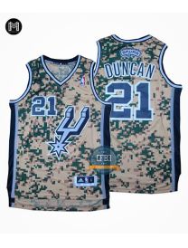 Tim Duncan San Antonio Spurs - Camo