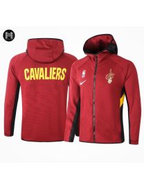 Veste Zippé à Capuche Cleveland Cavaliers - Red