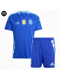 Maillot Argentine Extérieur 2024 Junior Kit