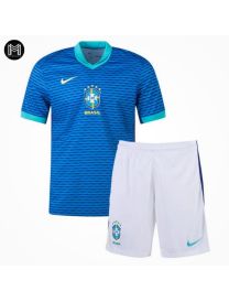 Brésil Extérieur 2024 Junior Kit