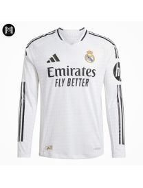 Maillot Real Madrid Domicile 2024/25 Ml - Authentic