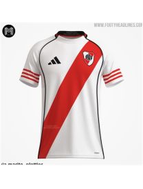 Maillot River Plate Domicile 2025/26 - Authentic