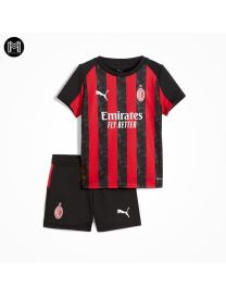 Ac Milan Domicile 2025/26 Junior Kit