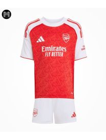 Arsenal Domicile 2025/26 Junior Kit