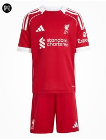 Liverpool Domicile 2025/26 Junior Kit