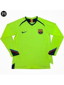 Maillot Fc Barcelona Extérieur 2005/06 Ml