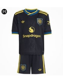 Manchester United Third 2025/26 Junior Kit
