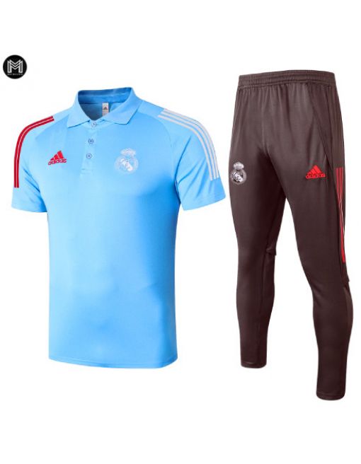 Polo Pantalones Real Madrid 2020/21 - Azul