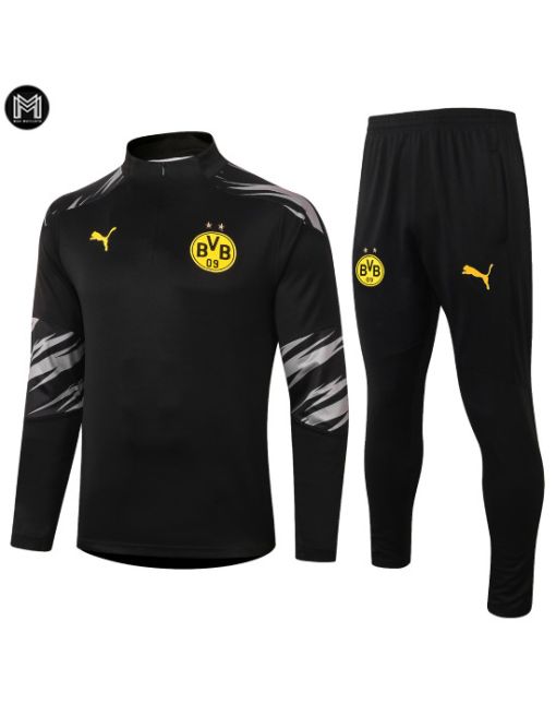Survetement Borussia Dortmund 2020/21 - Negro